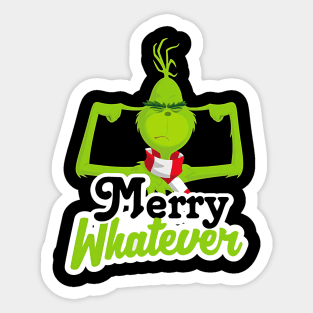 Funny Grinch Christmas Grinch Funny Gift Grinchmas Grinch Lovers Sticker